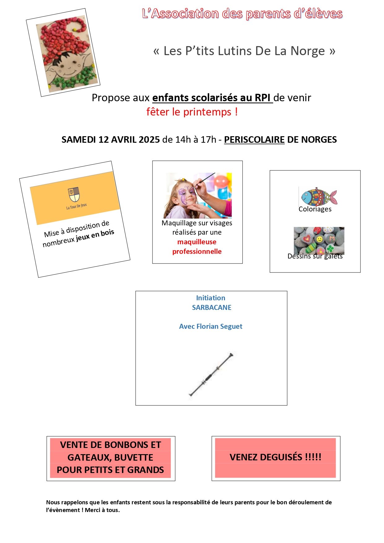 Poisson d'avril des P'tits lutins de la Norges