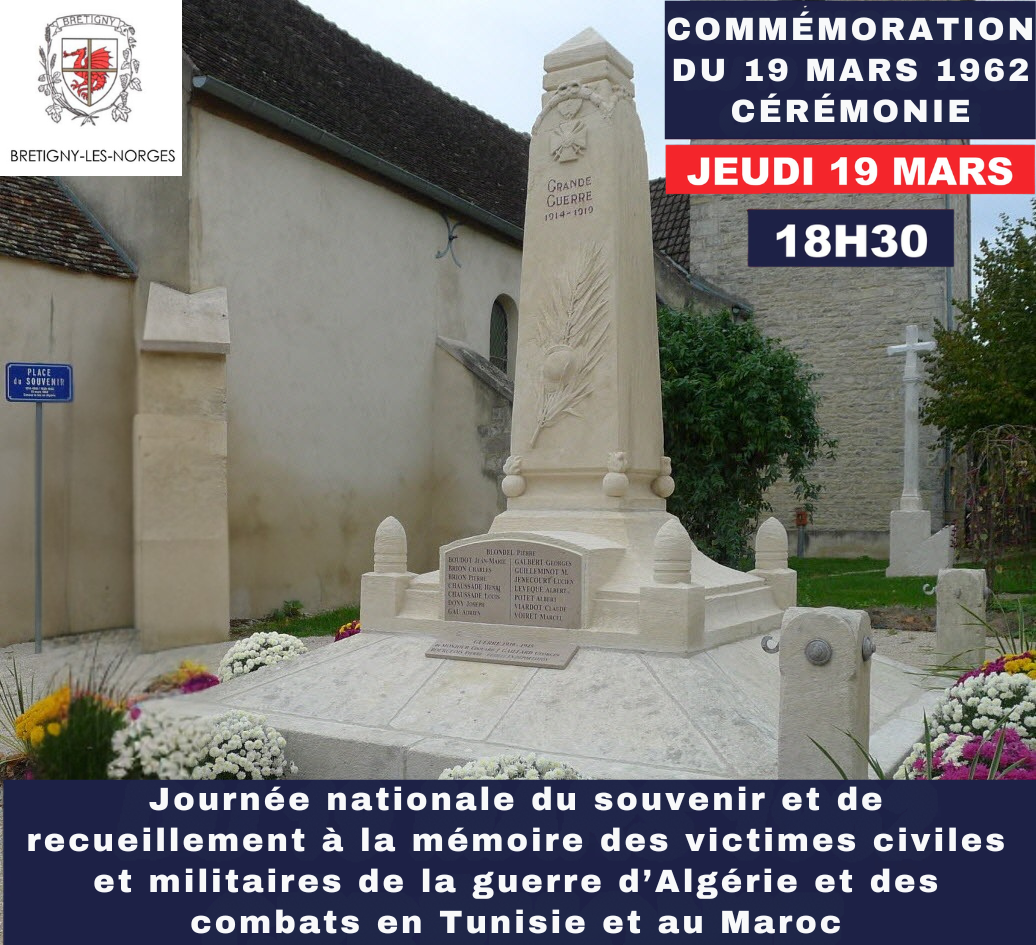 Commémoration du 19 mars 1962