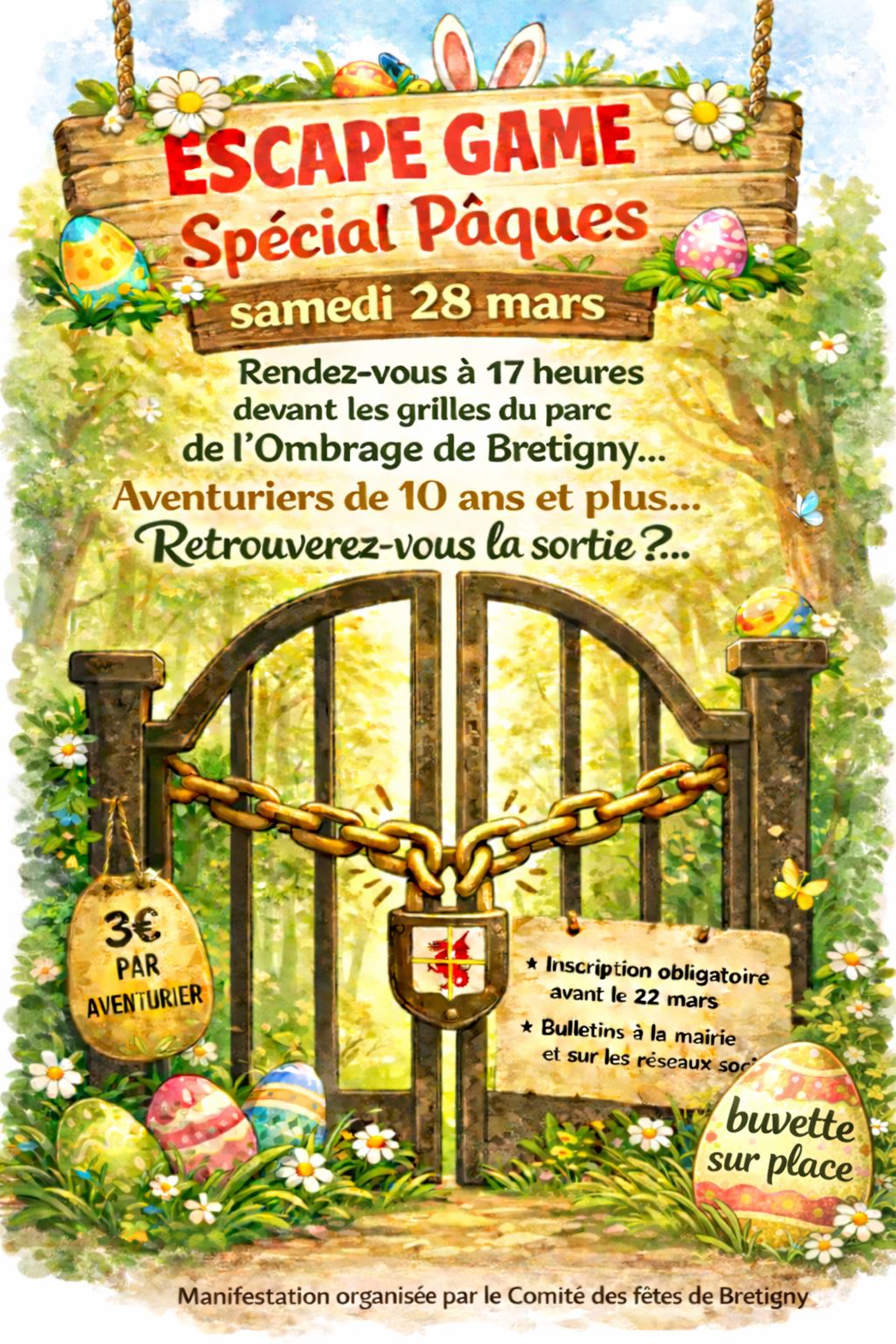 Escape game de Pâques