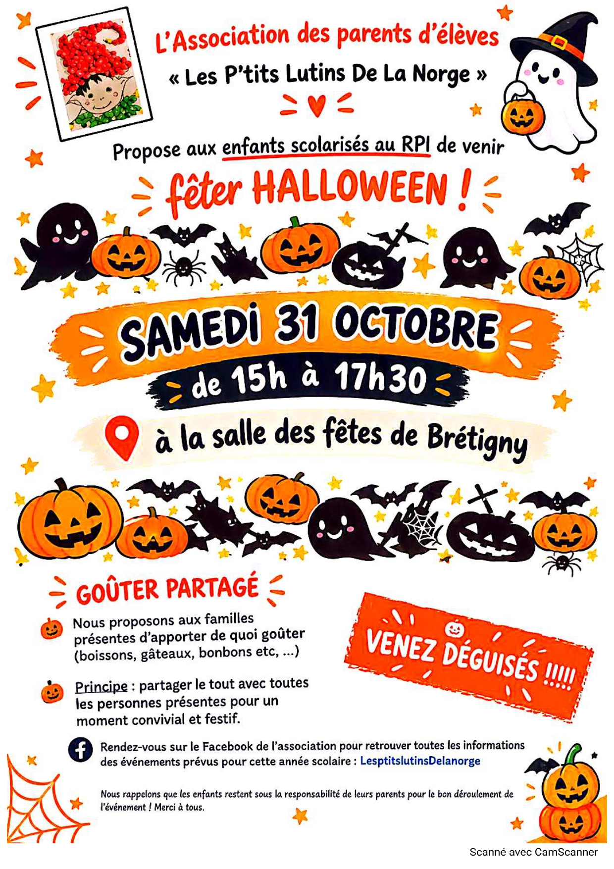 Les P'tits Lutins fêtent Halloween !